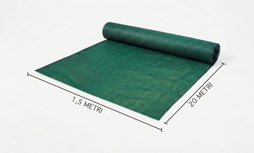 Image 10: Brise-vue et filet d'ombrage en rouleau