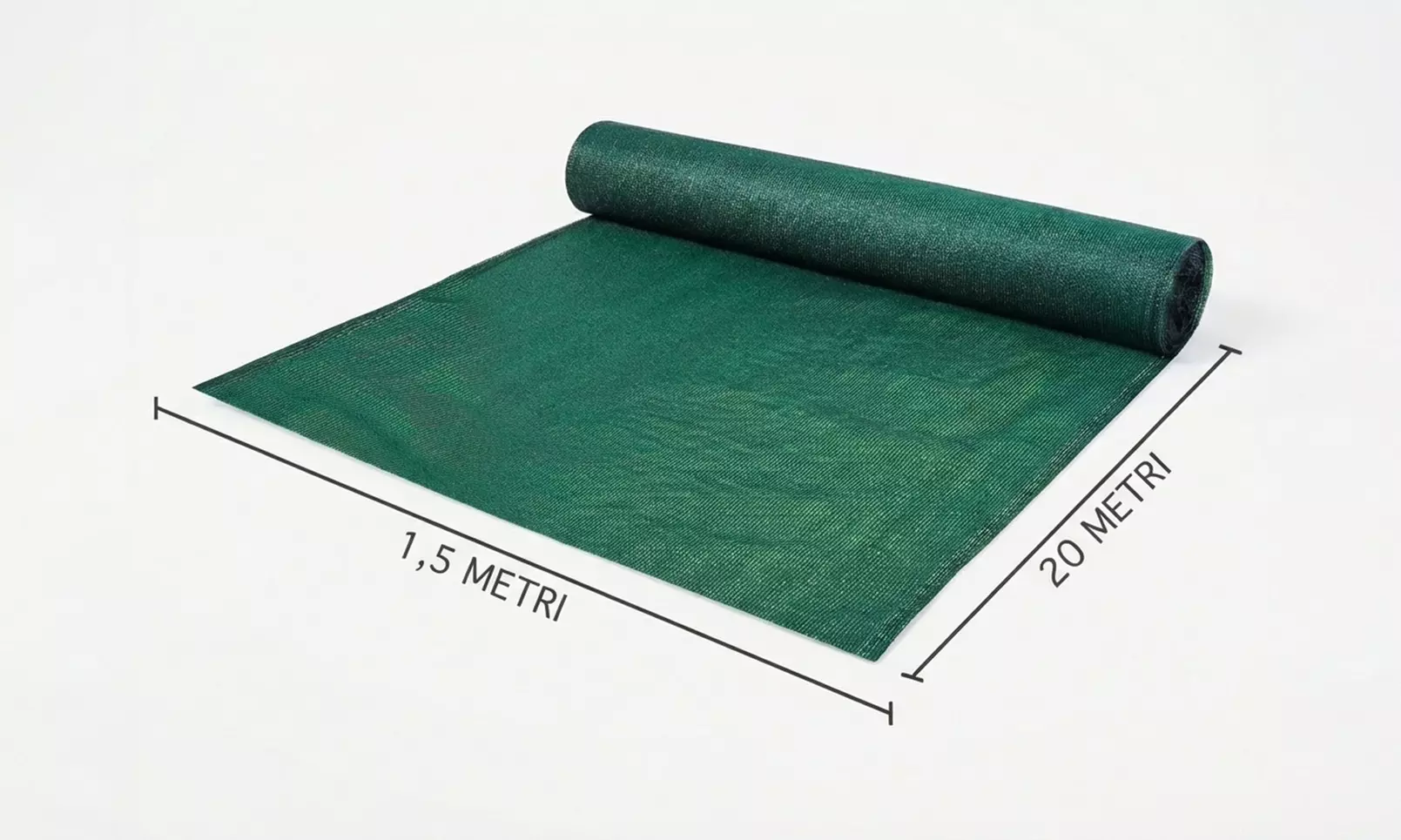 Schaduw- en privacydoek op rol