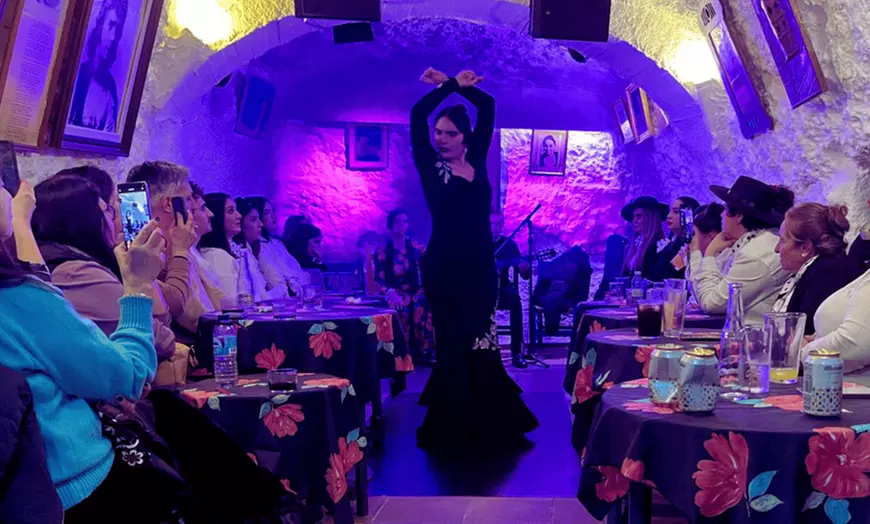 Image 1: Entrada a show flamenco para 2 en el Sacromonte de Granada con bebida