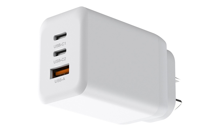 Image 4: TODO 65W USB Type C Charger Adaptor 3 Port - GS-W65A0946E and More