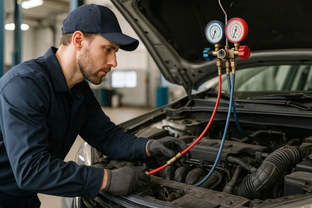 Fachgerechte Wartung der Klimaanlage inkl. Dichtigkeitskontrolle für 1 PKW - Car Town