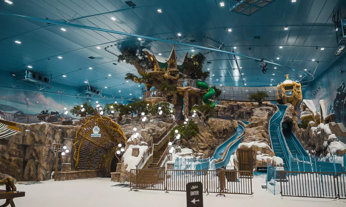 Pass For One Adult to Award-Winning Snow Park in Dubai