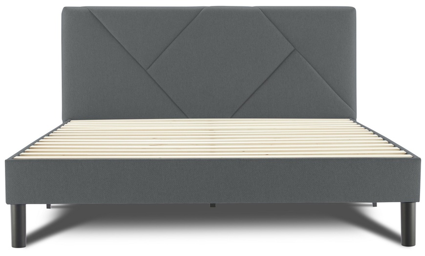 Image 21: Lit en tissu "Ric"