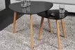 Lot de 2 tables basses gigognes de la marque Onyx, livraison offerte - Second Medium