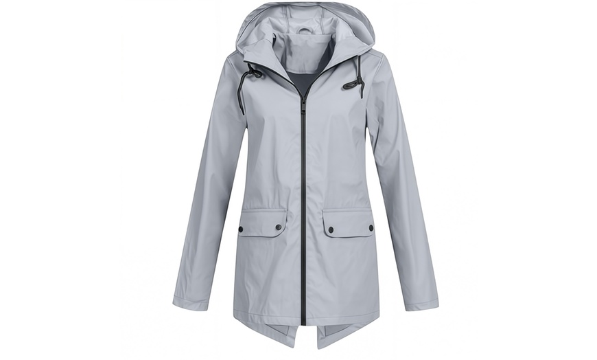 Image 3: Hooded Waterproof Jacket