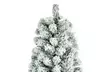 7.5ft Pencil Flocking Christmas Tree - Second Medium