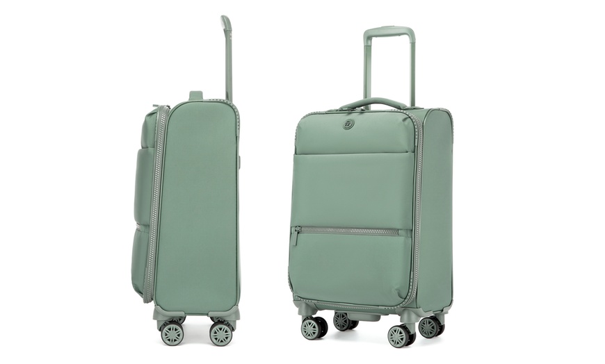 Image 10: Leichter Softshell-Reisekoffer 20 Zoll