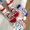 Image 6: Five Pairs of Labubu-Inspired Cotton Socks 