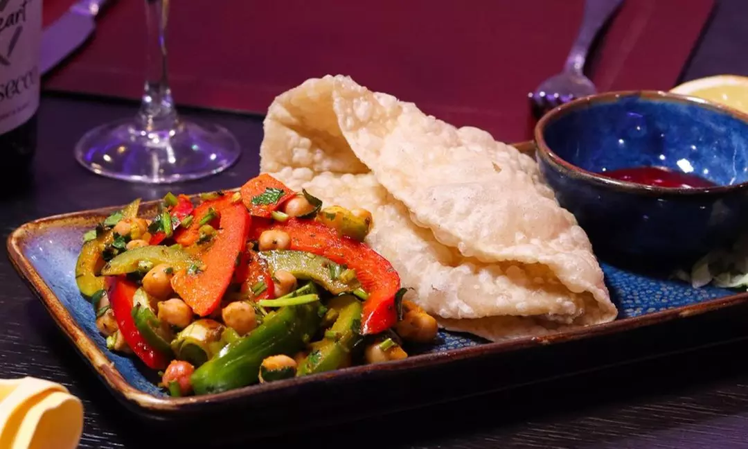 Authentic Two-Course Indian Meal with Drinks for Two or Four