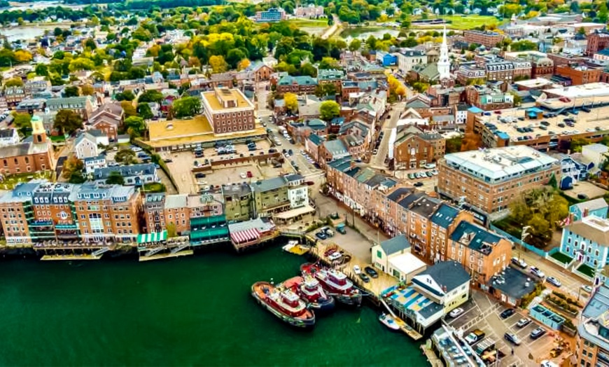 Image 1: Discover Portsmouth on a Self-Guided Tour for 2, 4, or 6 People