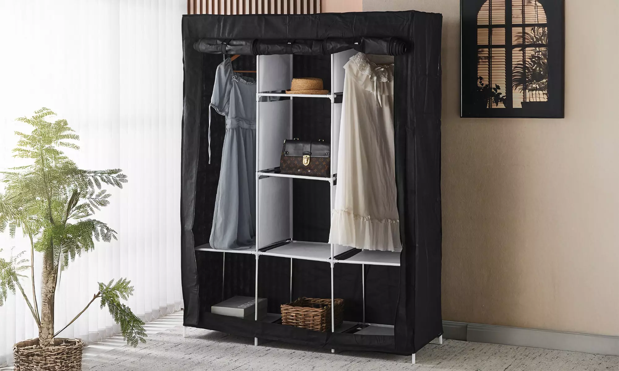 Multifunktionales Schuhregal & Garderobenständer