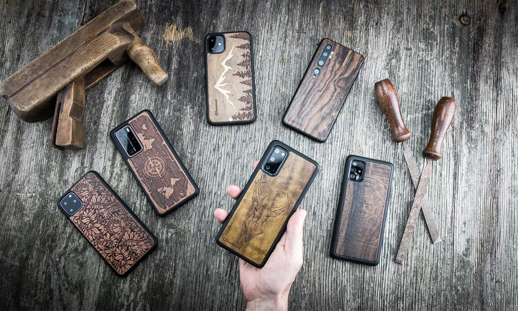 Drewniane etui, zegarki, akcesoria: 34,90 zł za groupon wart 50 zł i więcej na cały asortyment sklepu Bewood (do -30%) - Primary Image