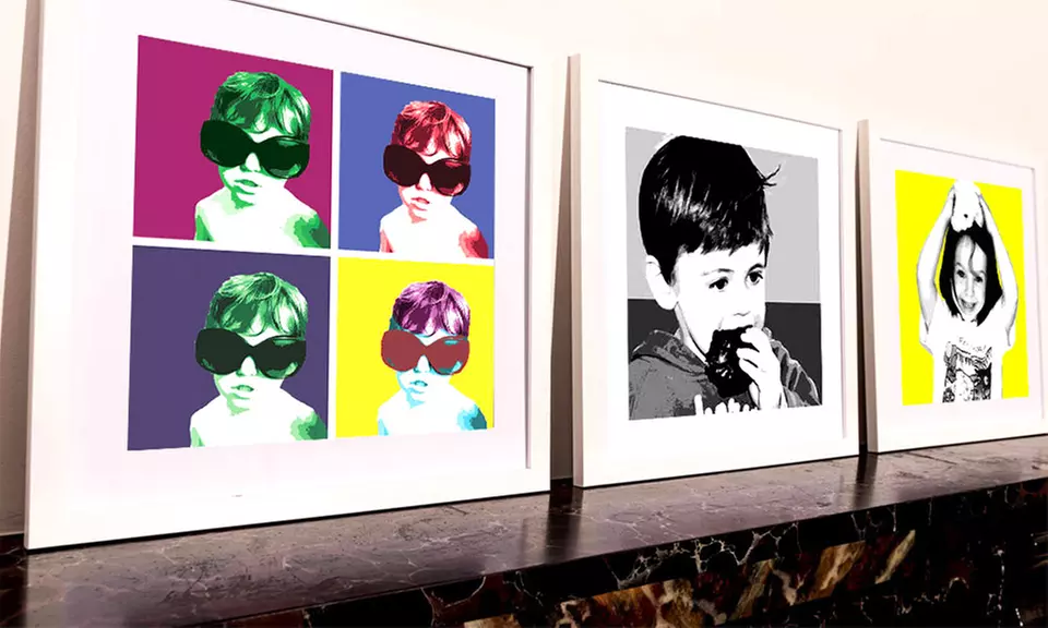 Custom Pop Art Canvas Print - Second Medium