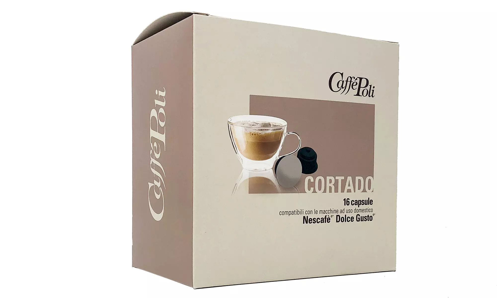 Fino a 256 capsule Caffè Poli compatibili Dolce Gusto