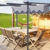 Image 2: Alivio 3m x 2m Steel Frame Pergola with UV-Resistant Canopy