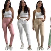 Image 1: Women's High Waist Stretch Fit Skinny Jeans