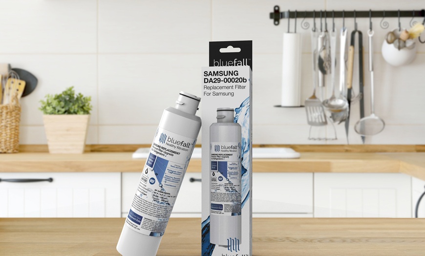Image 1: 3 Samsung Compatible Da29-00020b Refrigerator Water Filter by Bluefall