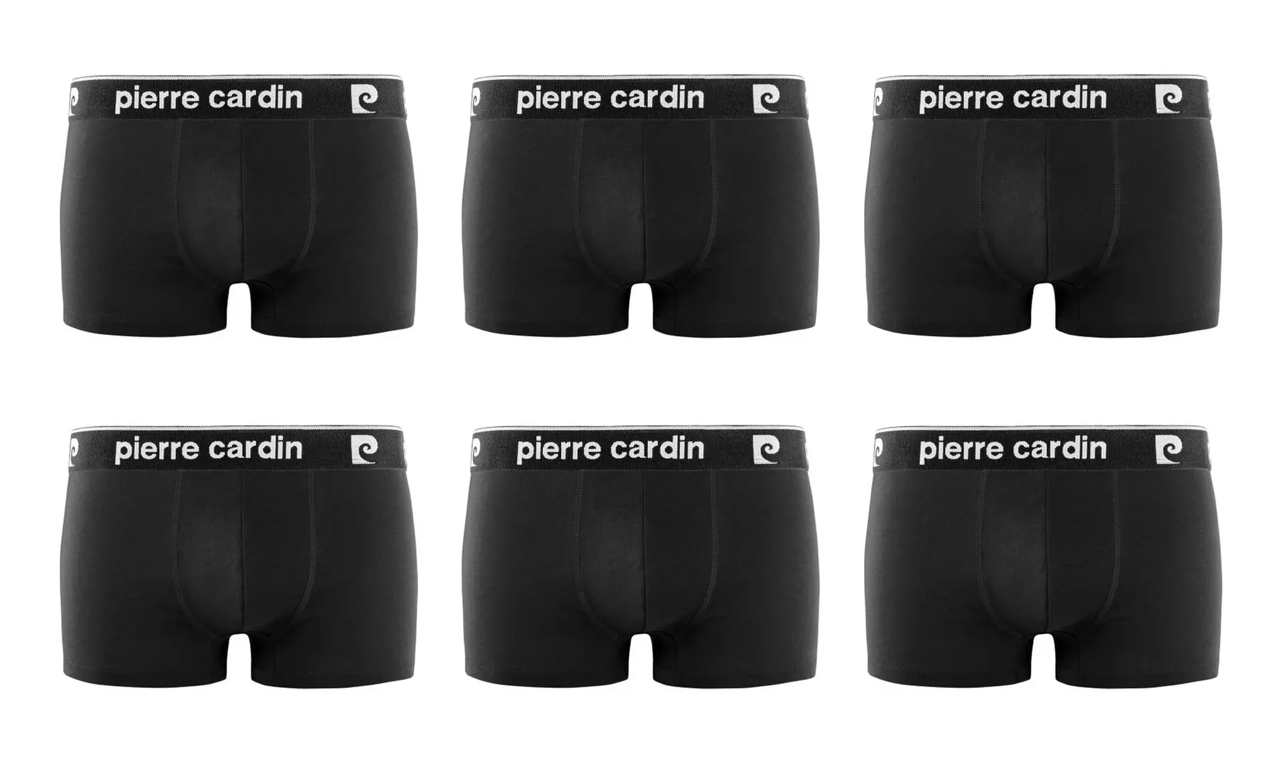Lote de boxers de algodón y elastano Pierre Cardin