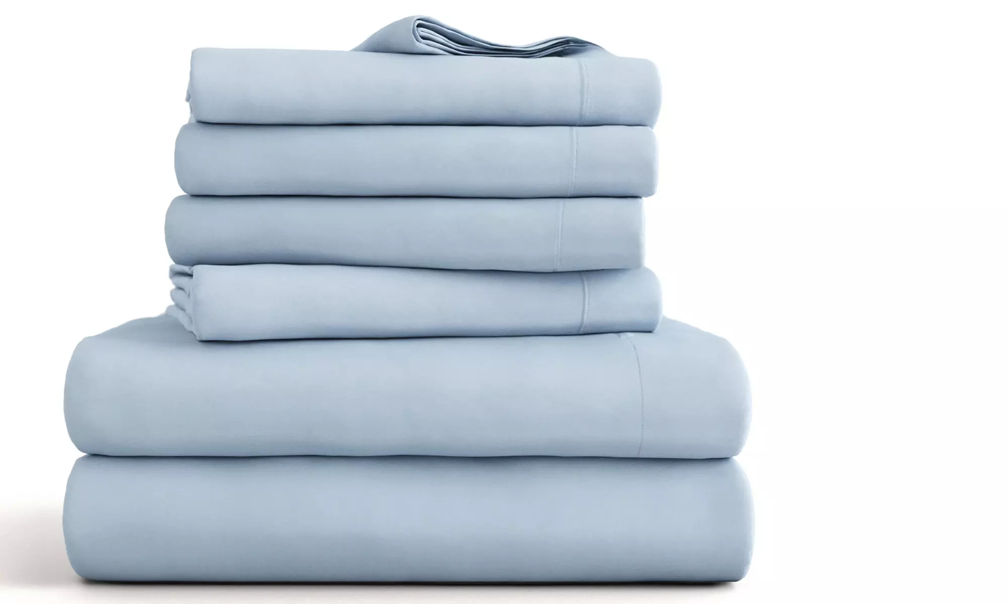 Merit Linens 6-Piece Luxury Wrinkle Free Hotel Bed Sheet Set