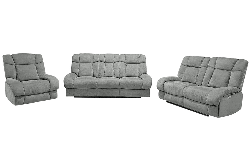 Image 2: DS Living Torino Electric Recliner Sofa Range