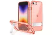 3-Way Metal Kickstand Case for Apple iPhone SE 3/2, iPhone 8/7, Bumper Cover - Second Medium
