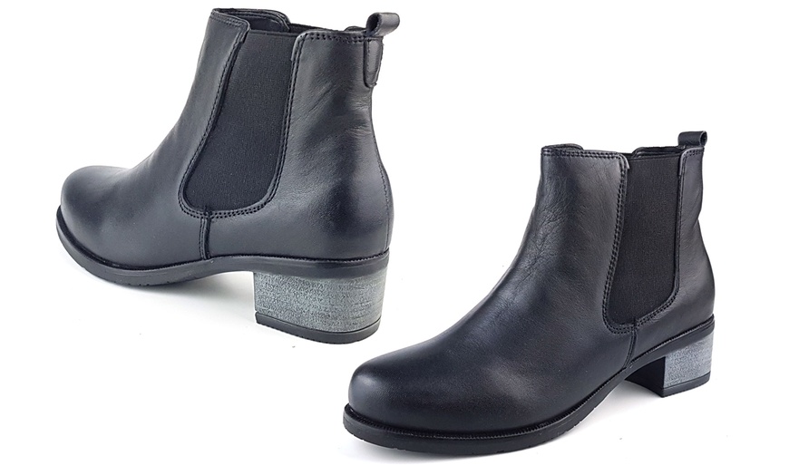 Image 4: Frank James Women's Leather Boots