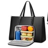 Image 8: Laptop Tote with Lunch Compartment