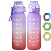 Image 9: Stay Hydrated in Style: 700ml/1L Fruit-Scented Water Bottle with 7 Refreshing Fragrance Rings
