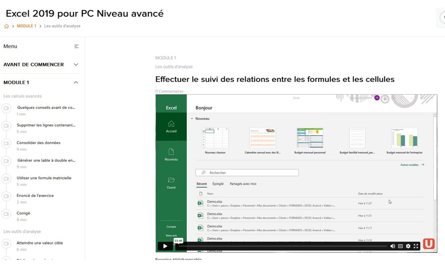 Image 3: Formation en ligne pour la suite Office avec Danslabox.com