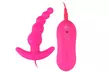 Anal Plug Bead Vibrator G-spot Stimulator Dildo Massager - Second Medium