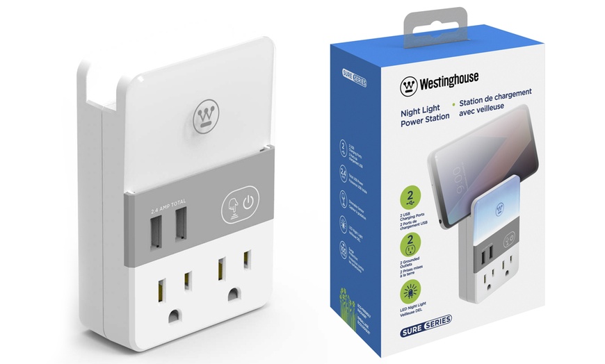 westinghouse night light charging station