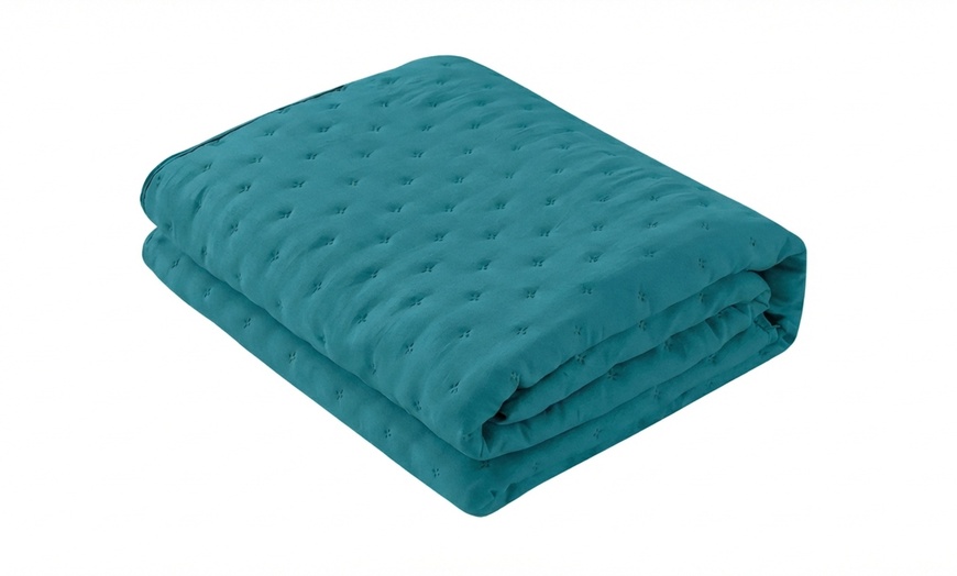 Image 4: Couvre-lit matelassé Soft double