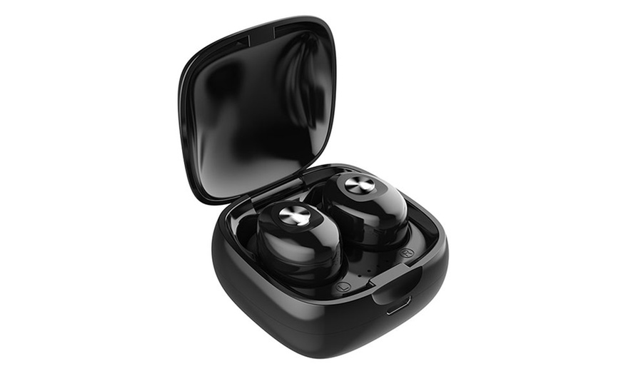 Image 3: One or Two Pairs of Bluetooth 5.0 Wireless Earbuds and Charging Case