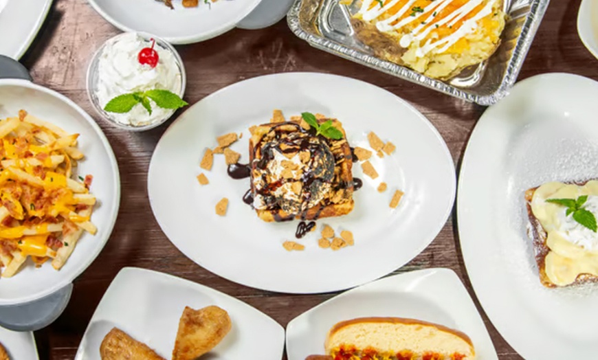 Image 2: $40, Signature Waffles, Entrees, Sides, or Drinks For Up to 4 People 