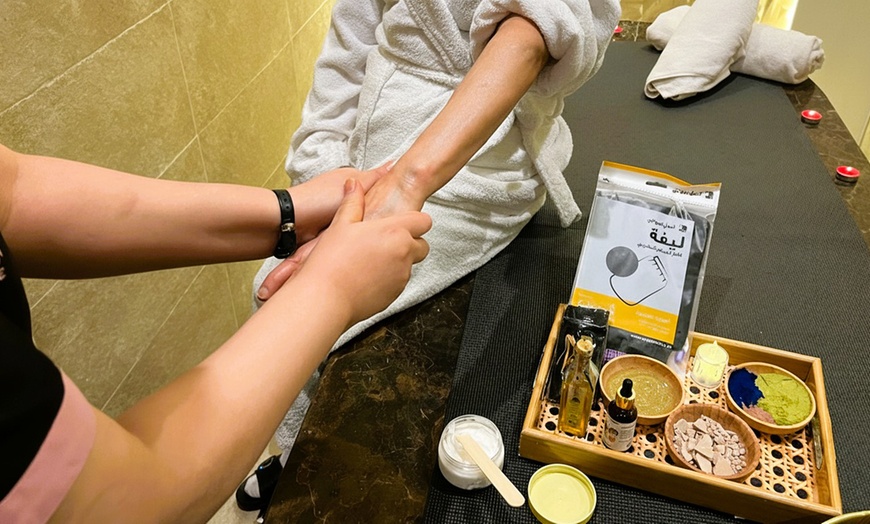 Image 4: Get 60-Min Moroccan Bath w/ Hot Oil/Scrub or Full Body Spa Treatment