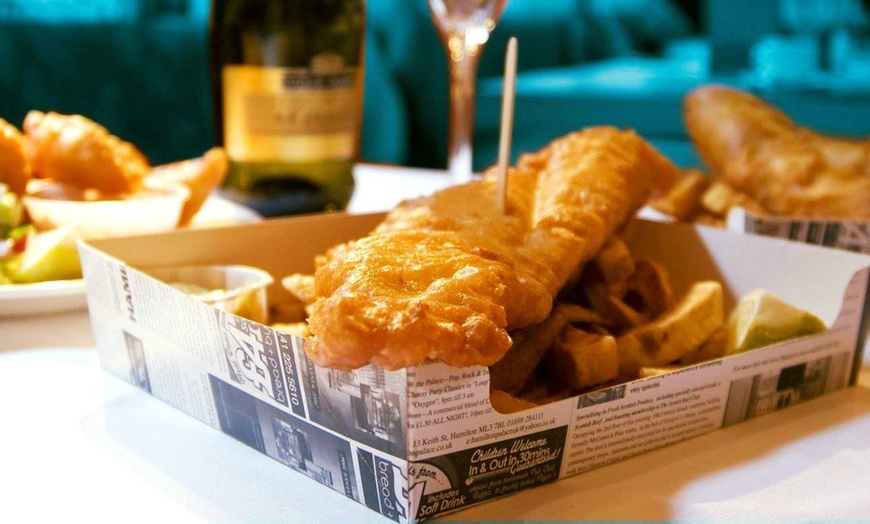 Image 1: Fish and Chips for Two