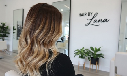Women's Haircut + Shampoo + Scalp Massage + Blow Dry - Hair by Lana