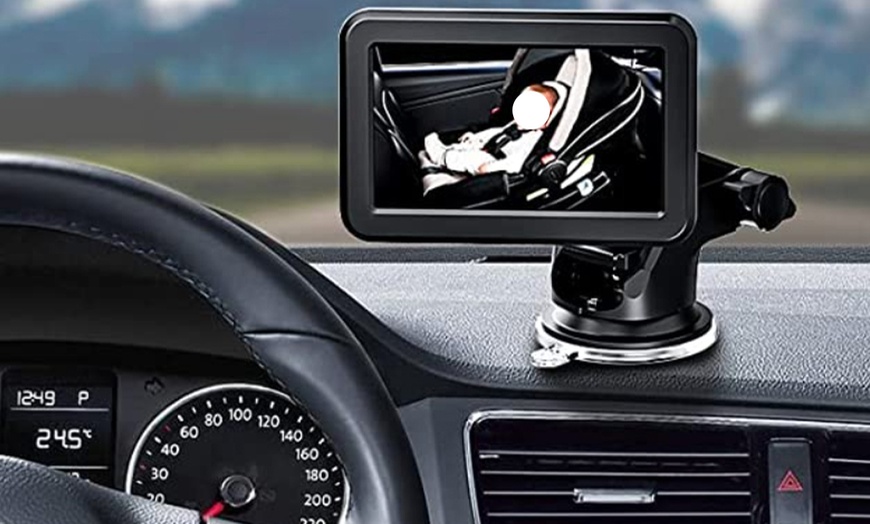 Image 3: 1080P HD Car Kids Monitor