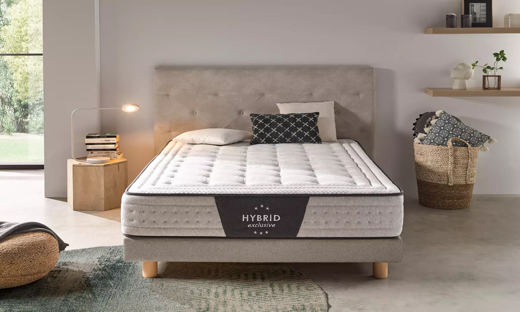 Colchón muelle ensacado hybrid exclusive con envío gratuito - Primary Image