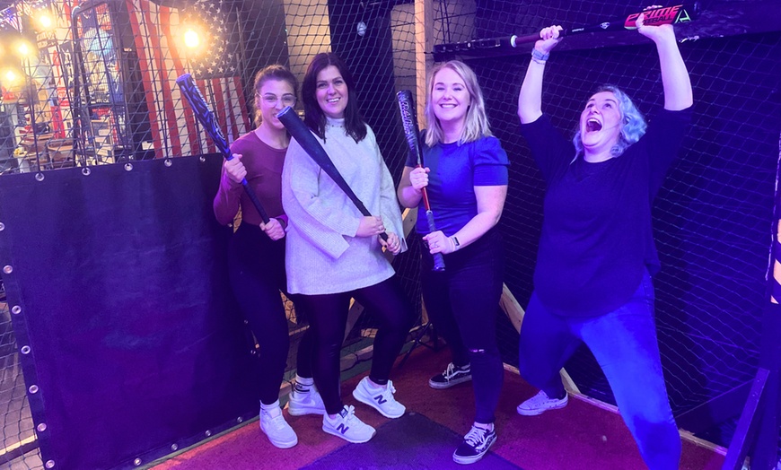 Image 7: Interactive Baseball Experience & 5-in-1 Games Access at 1st Base Bar