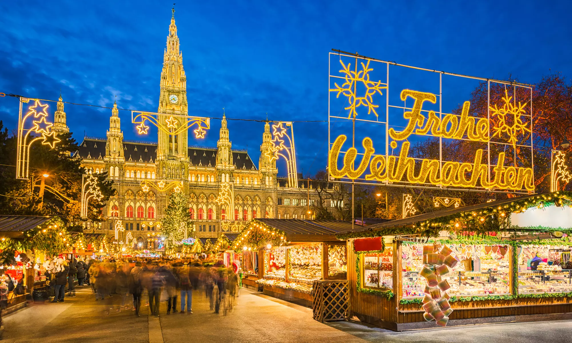 ✈ 8-Day Christmas Market - Budapest, Vienna & Prague Vacation with Air