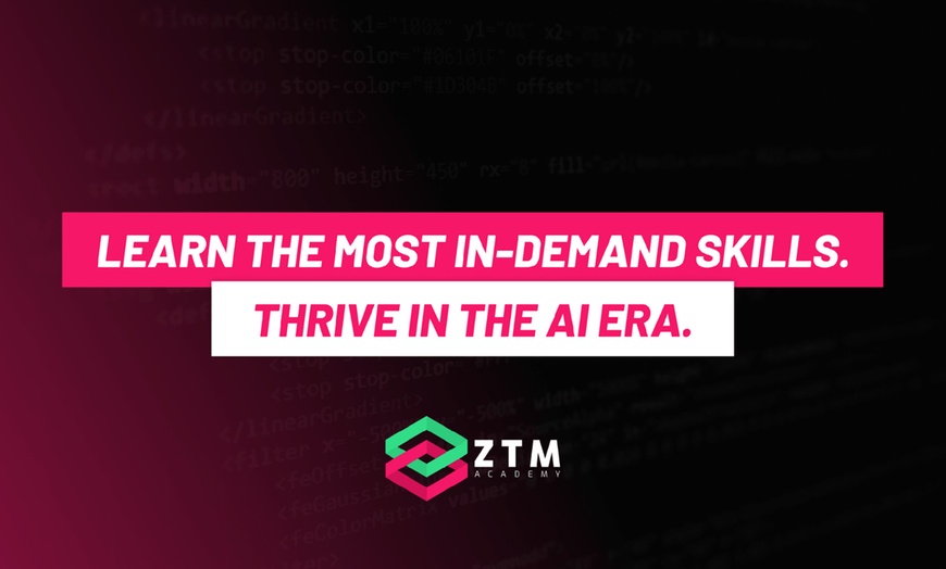 Image 5: ZTM Academy Subscriptions featuring 150+ Tech Courses & Roadmaps