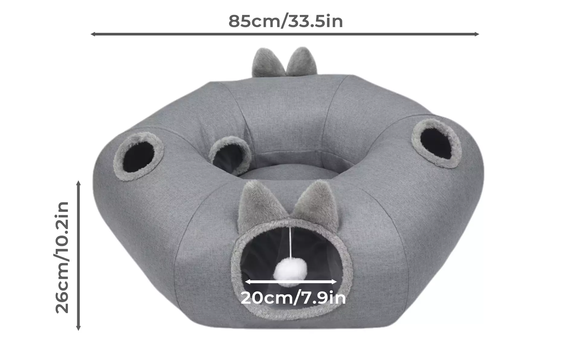 Skylos Multi-Functional Cat Furniture and Play Tunnel Range