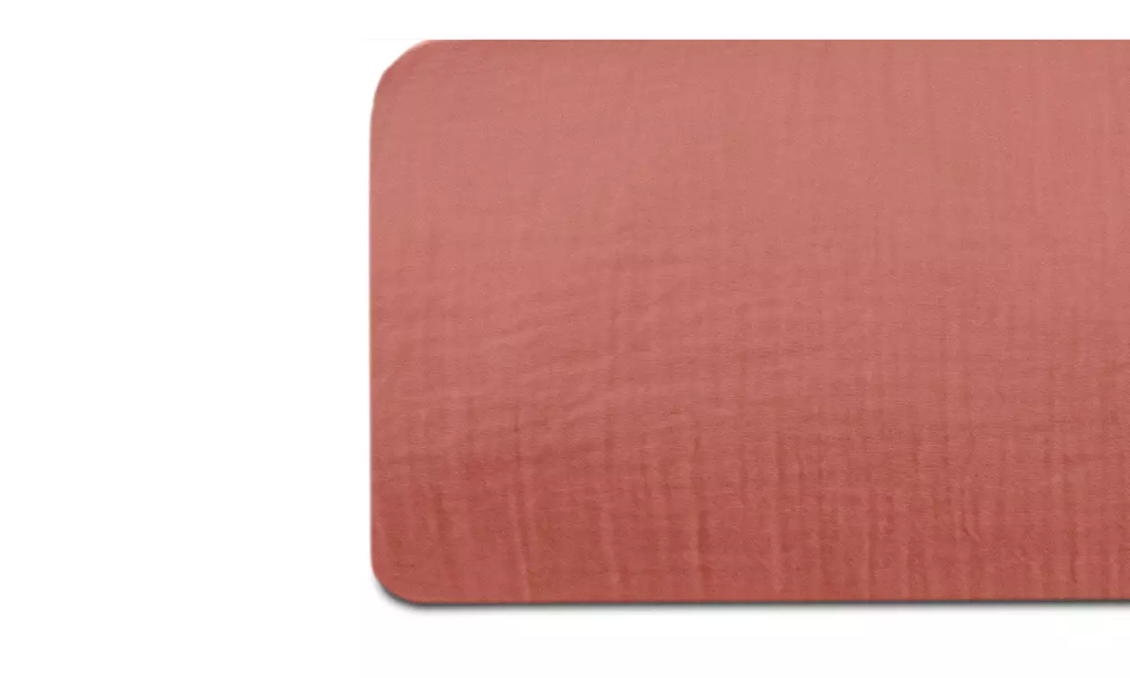 Drap-housse en Gaze de coton, 100% coton peigné