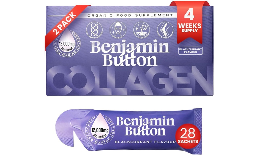 Image 2: Benjamin Button Liquid Marine Collagen 12,000mg Sachets