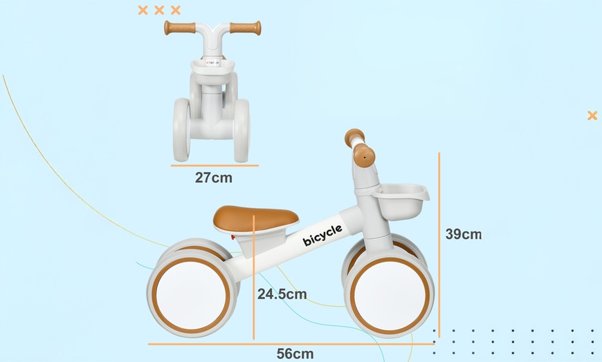 Image 3: AIYAPLAY Kids Balance Bike in Assorted Colours