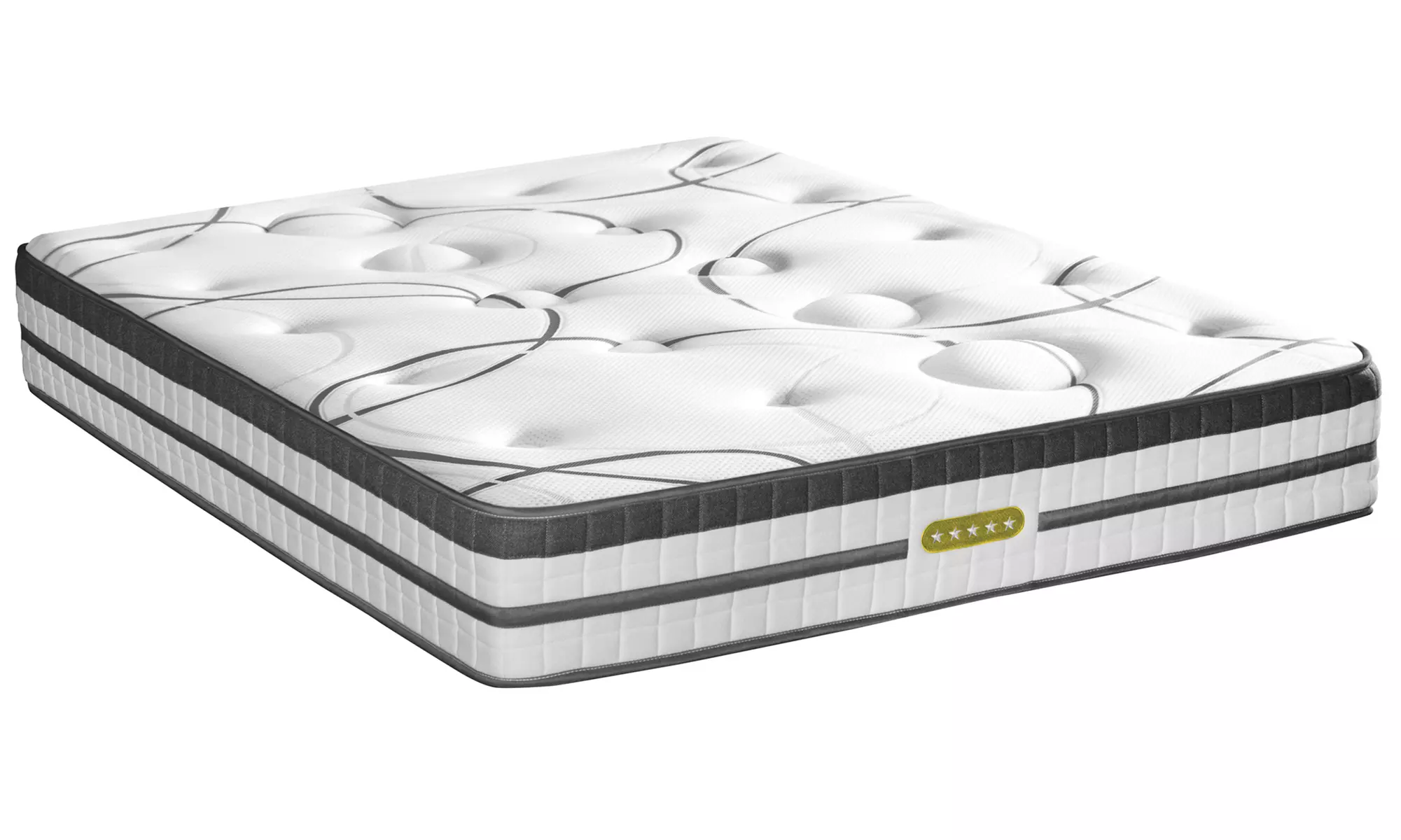 Matelas "Concorde" à mémoire de forme et ressorts ensachés