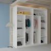Image 3: Sliding Wardrobes 4u Sliding Doors Wardrobe with Mirror