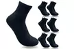 Special Essentials 6 Pairs Non-Binding Diabetic & Circulator Ankle Socks - Second Medium