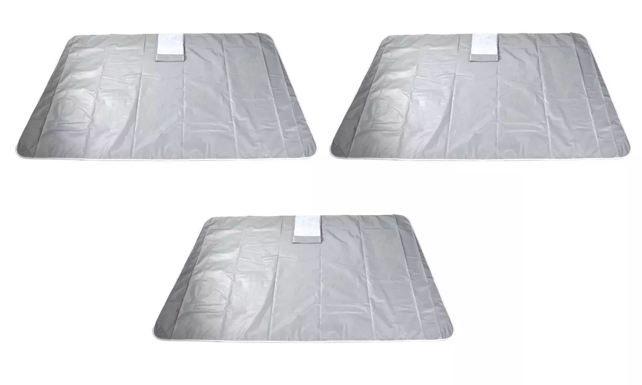 1x, 2x oder 3x magnetische Schutzabdeckung gegen Wind, Schnee und Frost für Front- und Heckscheibe - Second Medium